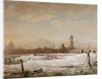 London Bridge in the Great Frost of 1776, 1776 by William Marlow