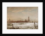 London Bridge in the Great Frost of 1776, 1776 by William Marlow