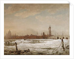 London Bridge in the Great Frost of 1776, 1776 by William Marlow