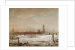 London Bridge in the Great Frost of 1776, 1776 by William Marlow