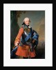 Prince Ferdinand, Duke of Brunswick-Luneburg, 1759 by Johann Georg Ziesenis