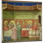 The Marriage Feast at Cana, c.1305 by Giotto