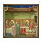 The Marriage Feast at Cana, c.1305 by Giotto