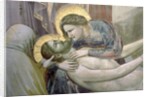 The Lamentation, detail of the Madonna and Christ, c.1305 by Giotto (c.1266-1337)
