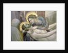 The Lamentation, detail of the Madonna and Christ, c.1305 by Giotto (c.1266-1337)
