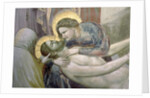 The Lamentation, detail of the Madonna and Christ, c.1305 by Giotto (c.1266-1337)