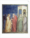 The Payment of Judas, c.1305 by Giotto (c.1266-1337)
