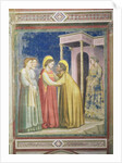 The Visitation, c.1305 by Giotto