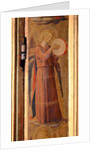 Angel Playing a Tambourine, detail from the Linaiuoli Triptych, 1433 by Fra (c.1387-1455) Angelico