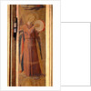 Angel Playing a Tambourine, detail from the Linaiuoli Triptych, 1433 by Fra (c.1387-1455) Angelico