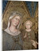 Maesta, detail of the Madonna and Child, 1315 by Simone Martini
