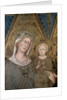 Maesta, detail of the Madonna and Child, 1315 by Simone Martini