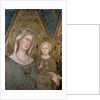 Maesta, detail of the Madonna and Child, 1315 by Simone Martini