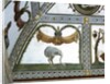 The 'Camera con Fregio di Amorini' detail of an ostrich, 1520's by Giulio Romano