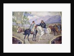 The Meeting Between Giuseppe Garibaldi and King Vittorio Emanuele II on the 26th of October 1860 at Teano, Italy by Pietro Aldi
