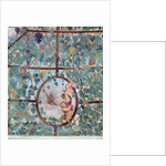 The semicircular ionic portico, detail of the ceiling vault depicting a putto feeding a young satyr grapes, 1551-55 by Pietro Venale