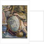 Bedroom, detail of frieze depicting towns and buildings under Medici control, the Baptistery of S. Giovanni, Florence, 1564-75 by Nanni di B. Bigio & Bartolomeo Ammannati (1511-92)