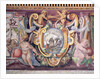 The 'Sala del Granduca di Toscana' detail of the frieze depicting the signs of the zodiac, Capricorn, the emblem of Francesco de'Medici 1564-75 by Nanni di B. Bigio & Bartolomeo Ammannati (1511-92)