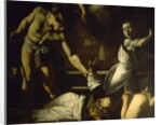 The Martyrdom of St. Matthew, detail, 1599-1600 by Michelangelo Merisi da Caravaggio