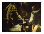 The Martyrdom of St. Matthew, detail, 1599-1600 by Michelangelo Merisi da Caravaggio