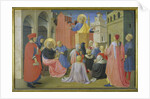 St. Peter Preaching, predella from the Linaiuoli Triptych, 1433 by Fra Angelico