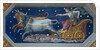 The Nymph Callisto on Jupiter's Chariot, ceiling decoration from the 'Sala di Galatea', 1511-12 by Baldassarre Peruzzi