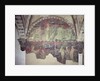 The Creation of the Animals and of Adam the Creation of Eve and the Original Sin lunette by Paolo Uccello