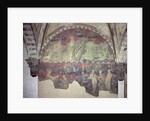 The Creation of the Animals and of Adam the Creation of Eve and the Original Sin lunette by Paolo Uccello