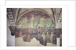 The Creation of the Animals and of Adam the Creation of Eve and the Original Sin lunette by Paolo Uccello