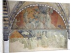 The Flood and the Subsidence of the Waters The Sacrifice and Drunkenness of Noah lunette by Paolo Uccello