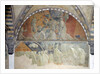 The Flood and the Subsidence of the Waters The Sacrifice and Drunkenness of Noah lunette by Paolo Uccello