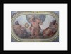 Hercules Supporting the World Flanked by Euclid and Ptolemy by Annibale Carracci