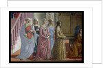 The Birth of the Virgin by Domenico Ghirlandaio