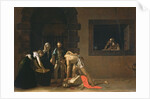 The Decapitation of St. John the Baptist, 1608 by Michelangelo Merisi da Caravaggio