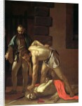 The Decapitation of St. John the Baptist, 1608 by Michelangelo Merisi da Caravaggio