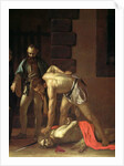 The Decapitation of St. John the Baptist, 1608 by Michelangelo Merisi da Caravaggio