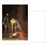 The Decapitation of St. John the Baptist, 1608 by Michelangelo Merisi da Caravaggio