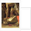 The Decapitation of St. John the Baptist, 1608 by Michelangelo Merisi da Caravaggio