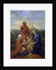 The Holy Family with St. John, St. Elizabeth and St. Joseph Praying, 1656 by Nicolas Poussin
