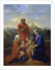 The Holy Family with St. John, St. Elizabeth and St. Joseph Praying, 1656 by Nicolas Poussin