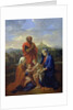 The Holy Family with St. John, St. Elizabeth and St. Joseph Praying, 1656 by Nicolas Poussin