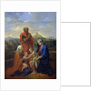 The Holy Family with St. John, St. Elizabeth and St. Joseph Praying, 1656 by Nicolas Poussin