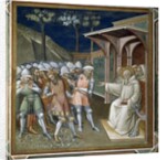 The Saint Discovers the Deceit of Totila, King of the Ostrogoths by Aretino Luca Spinello or Spinelli