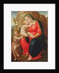 Madonna with Child and St John in a Landscape by Francesco Granacci