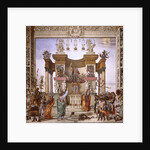 St. Philip exorcizing the demon from the temple of Mars, south wall of Strozzi Chapel, c.1497-1502 by Filippino Lippi