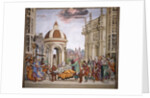 North wall of Strozzi Chapel, The raising of Drusiana by St. John the Evangelist, c.1457-1502 by Filippino Lippi