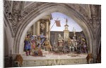North wall of Strozzi Chapel, The Martyrdom of St. John the Evangelist, c.1457-1502 by Filippino Lippi