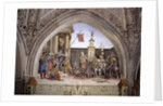 North wall of Strozzi Chapel, The Martyrdom of St. John the Evangelist, c.1457-1502 by Filippino Lippi