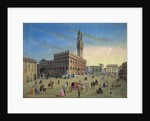 Piazza Signoria, Florence by Italian School
