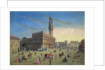 Piazza Signoria, Florence by Italian School